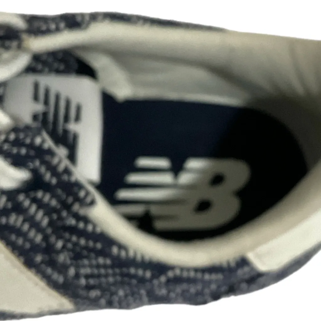 New Balance 300 Court Trainer Sneakers Women’s Blue White Flecked Tennis‎ Shoe - Image 7