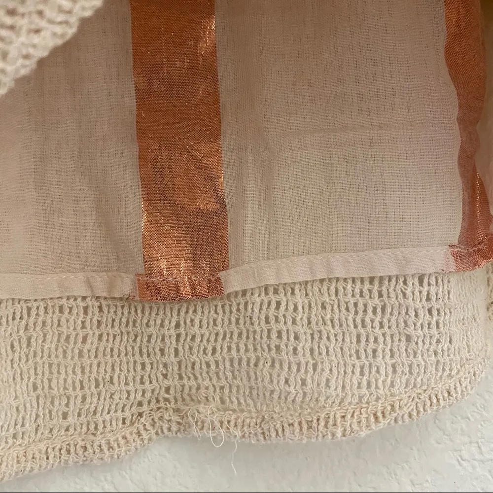 Zara Crochet Boho Tassel Long Sleeves Top - Image 10