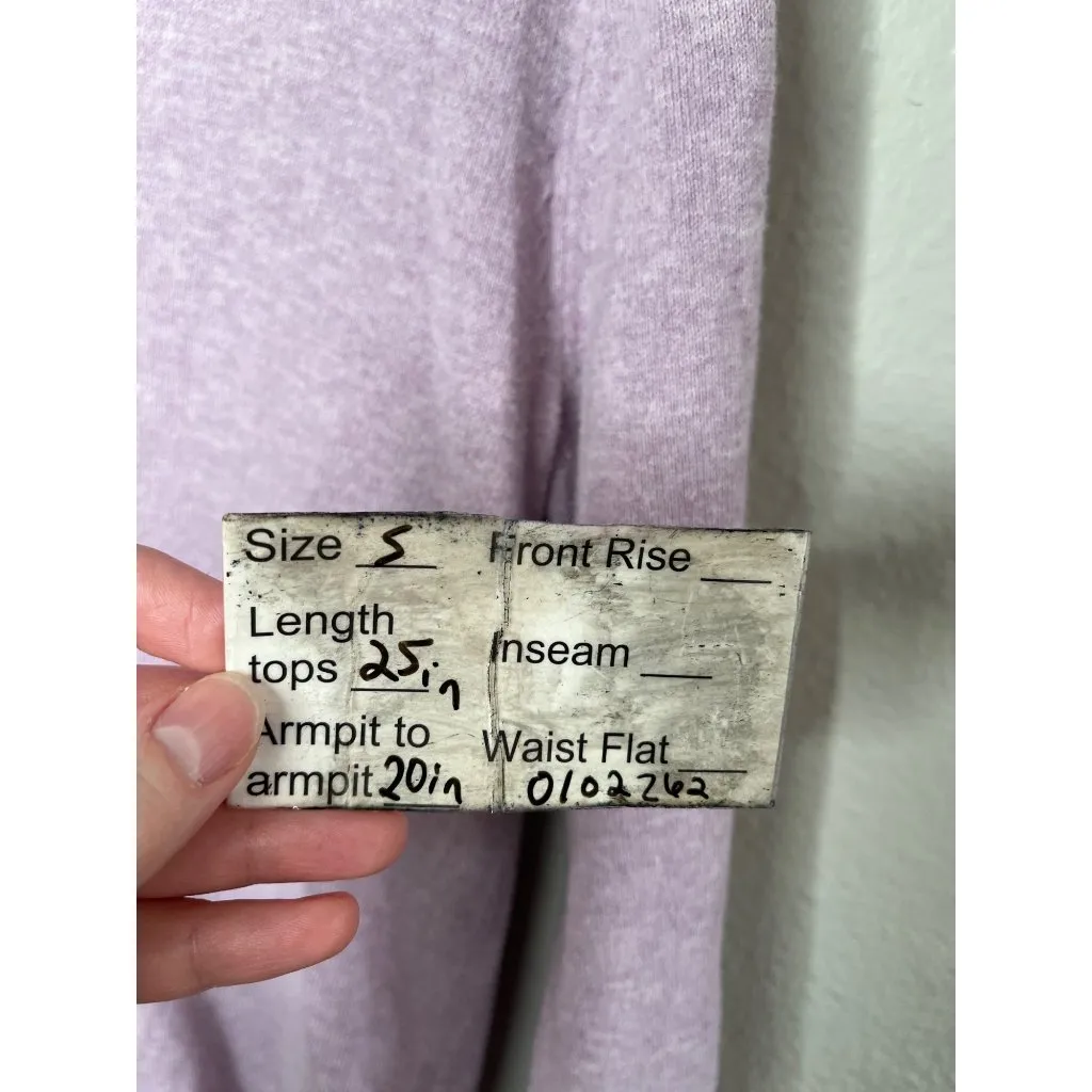 J.Crew Womens Purple Polo Sweater With Cashmere  Size S - Image 3