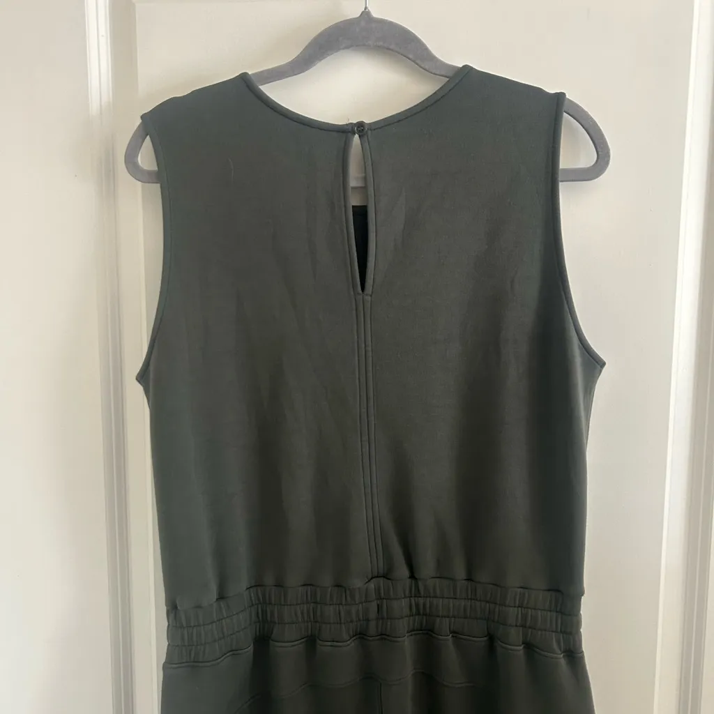 SPANX Dark Green Sleeveless Jumpsuit - Image 6