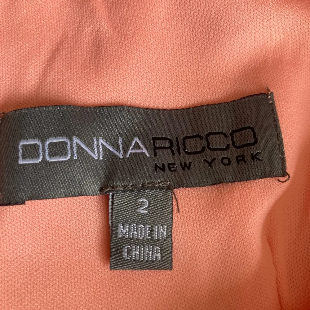 Donna Ricco Coral Multi Floral Dress - Image 7