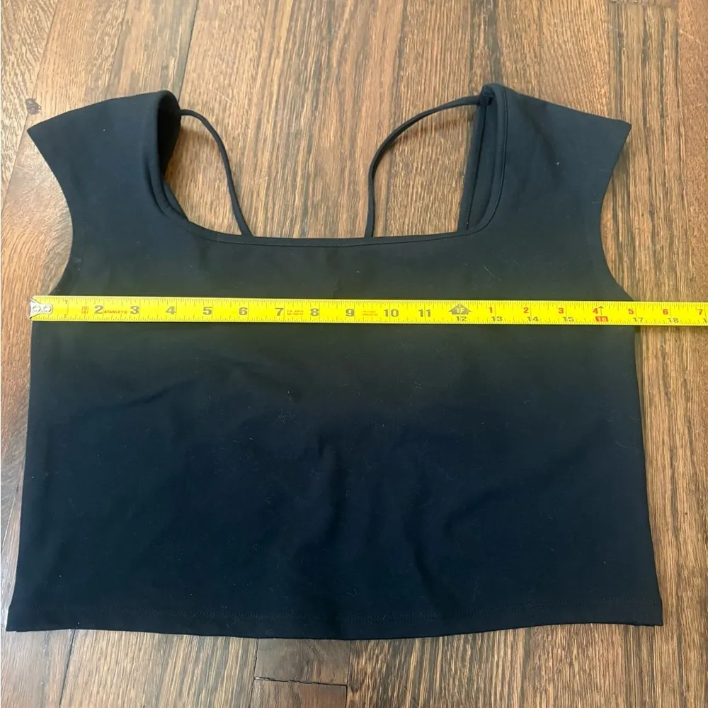 Wild fable cropped black top women’s XL - Image 4
