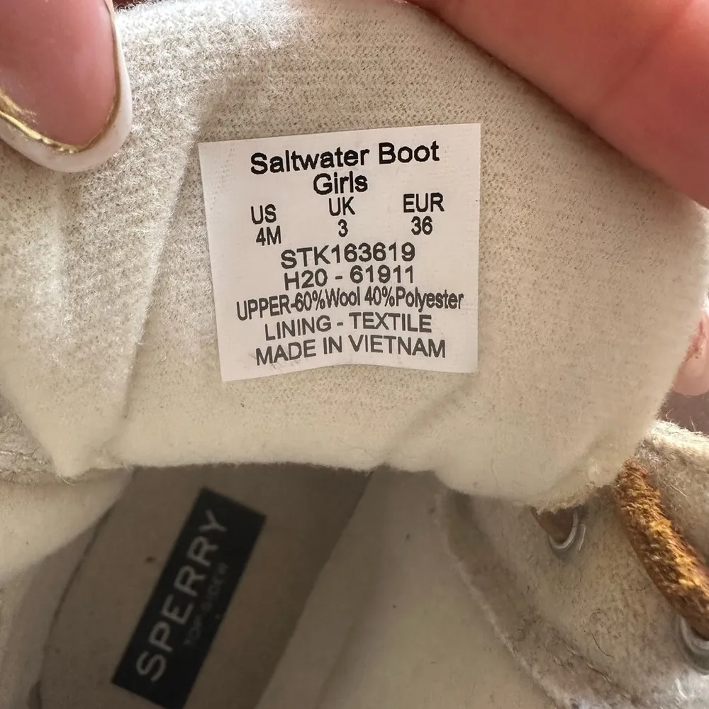 Sperry Women's Winter Boots - Cream and Tan - Image 3