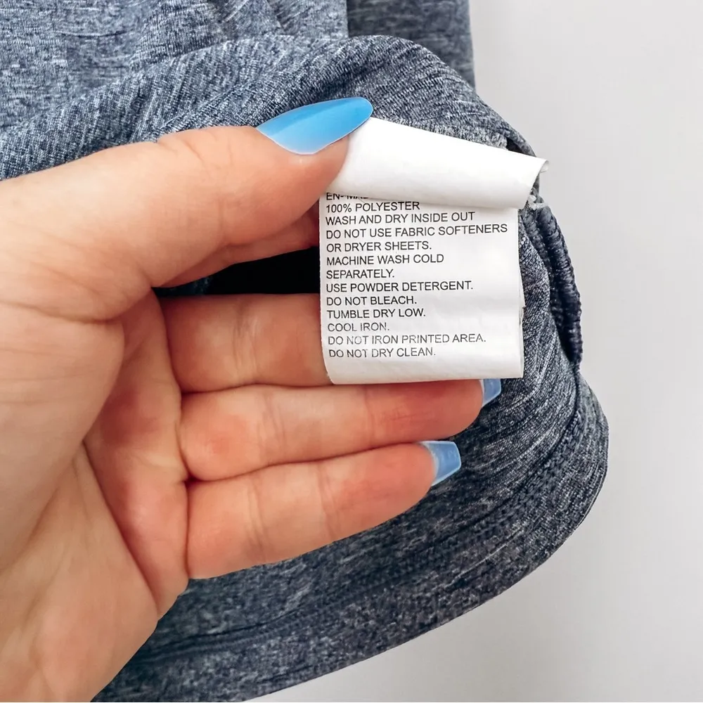 Nike Blue Hooded Long Sleeve Pullover Top Size Small - Image 4