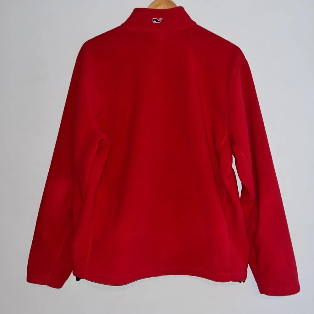 Vineyard Vines Fleece Pullover Quarter Zip Adult M - Image 2