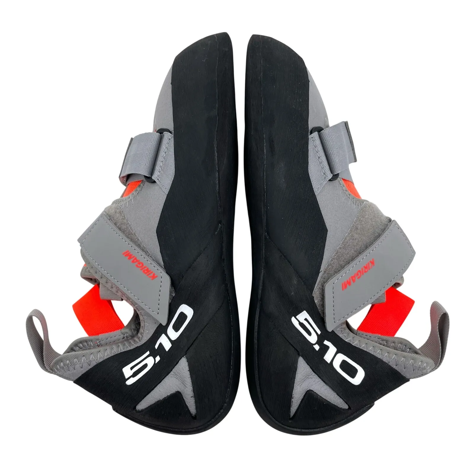 adidas Climbing Shoes Five Ten Kirigami Grey Orange Black Rock Gym EE8948 Size 9 - Image 2