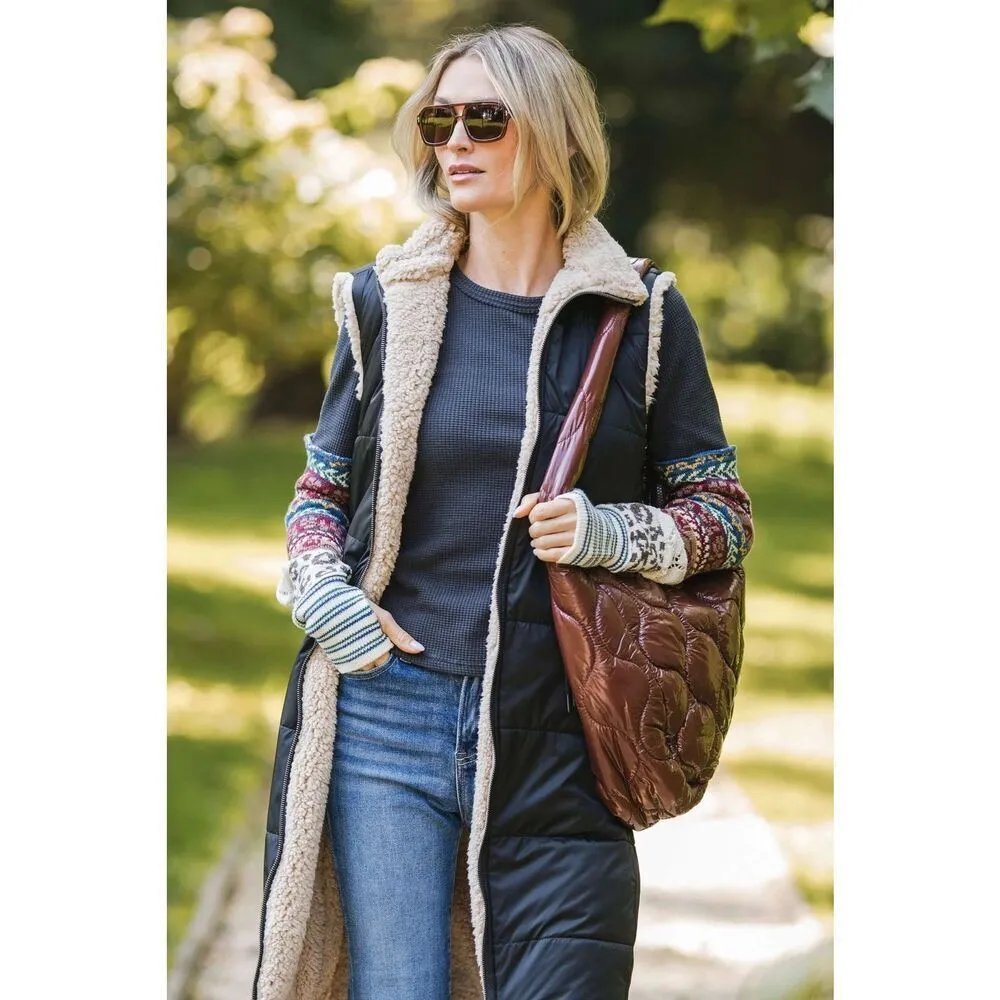 Free People Movement Surplus Shine Carryall Bag Purse Nutshell Brown NWT New - Image 5