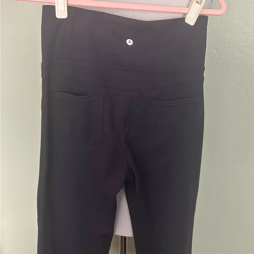 HALARA Midnight Blue Flare Pants NWT - Image 5