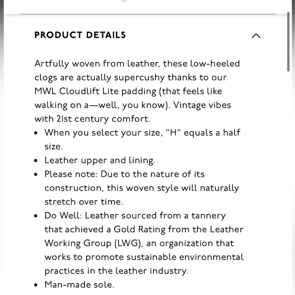 NEW Madewell leather weave clogs - Image 5