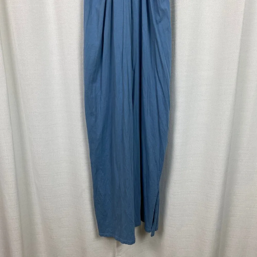 Victoria’s Secret Blue Sleeveless Cotton Tank Maxi Dress Sz.M/L - Image 8