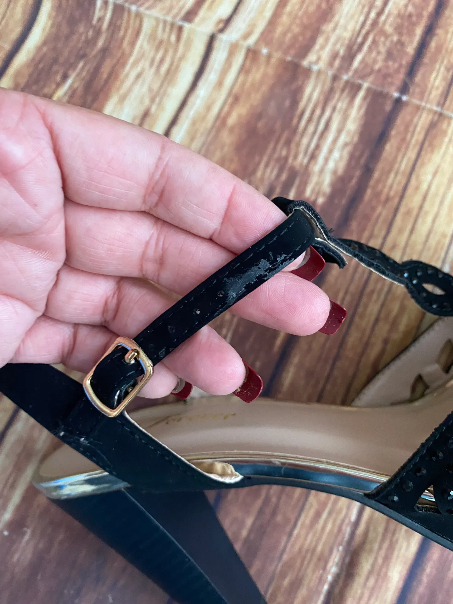 Forever Women Ankle Strap Open Toe High Heel Platform Dress Pump Heel Sandals 8 - Image 11