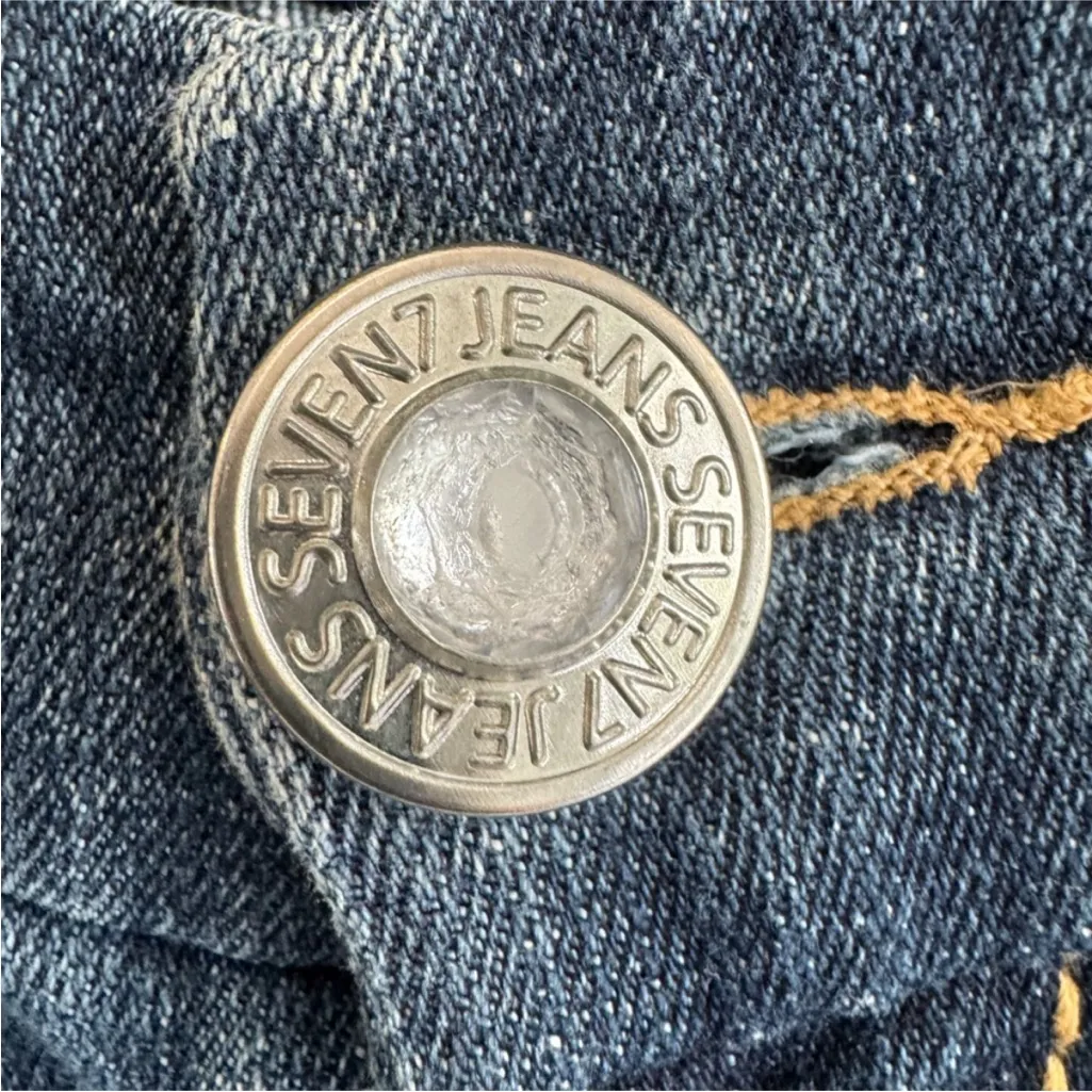 Seven7  Classic Blue Ankle Jeans - Image 4