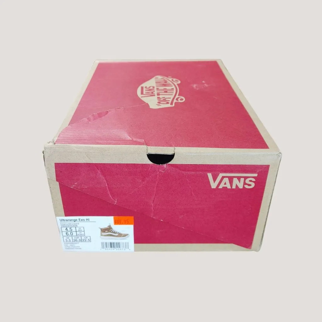 Vans Sneakers High Top 6 Womens Ultra Range Exo Hi MTE Leopard Print Insulated - Image 9