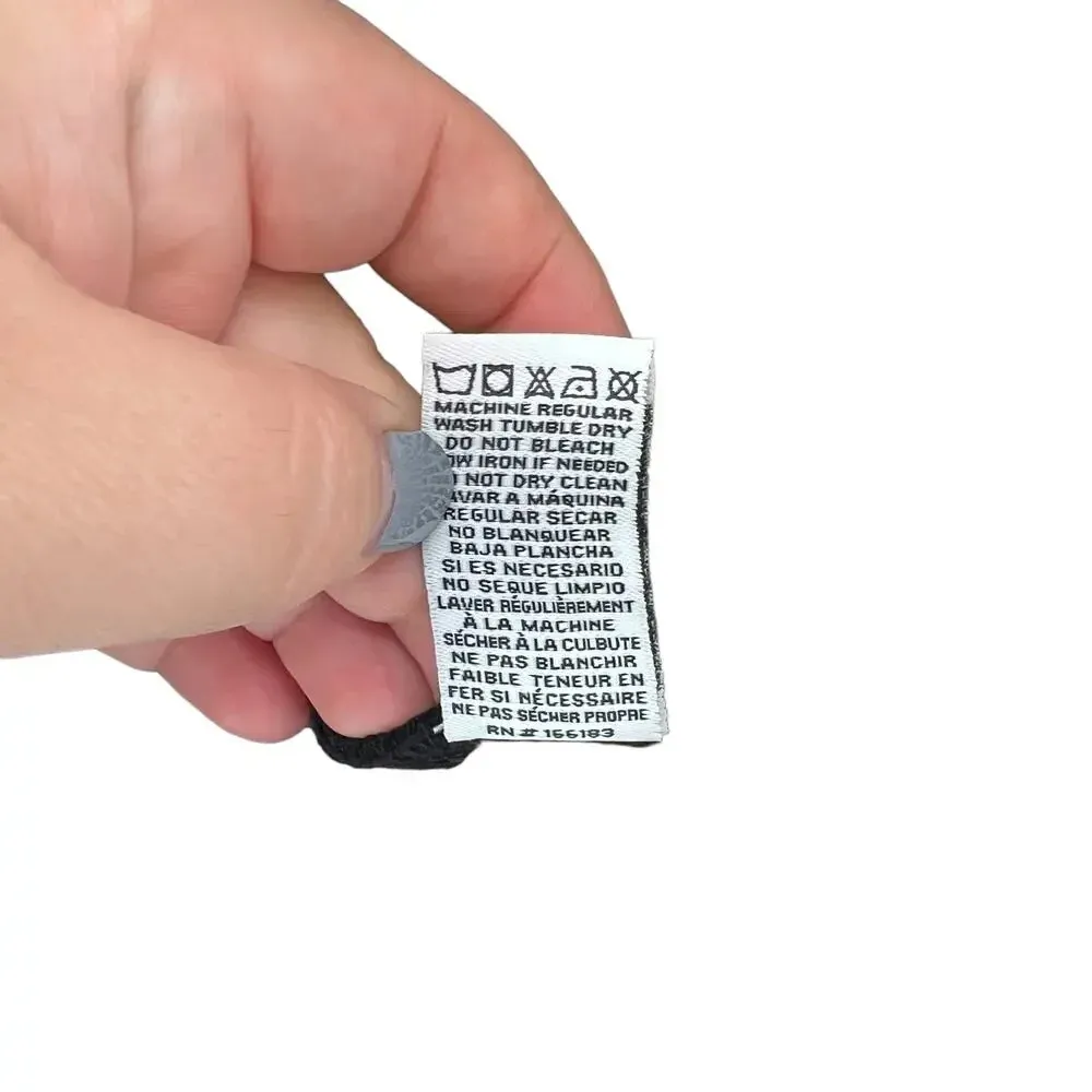 Vintage Souls Juicy Backless Rib Crop Top Black Las Vegas Rhinestone Size Medium - Image 12