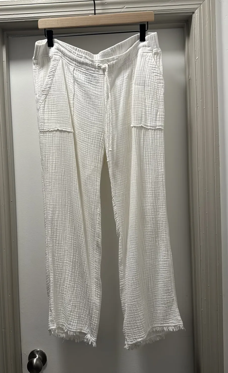Cropped amici pants White Size L - Image 3