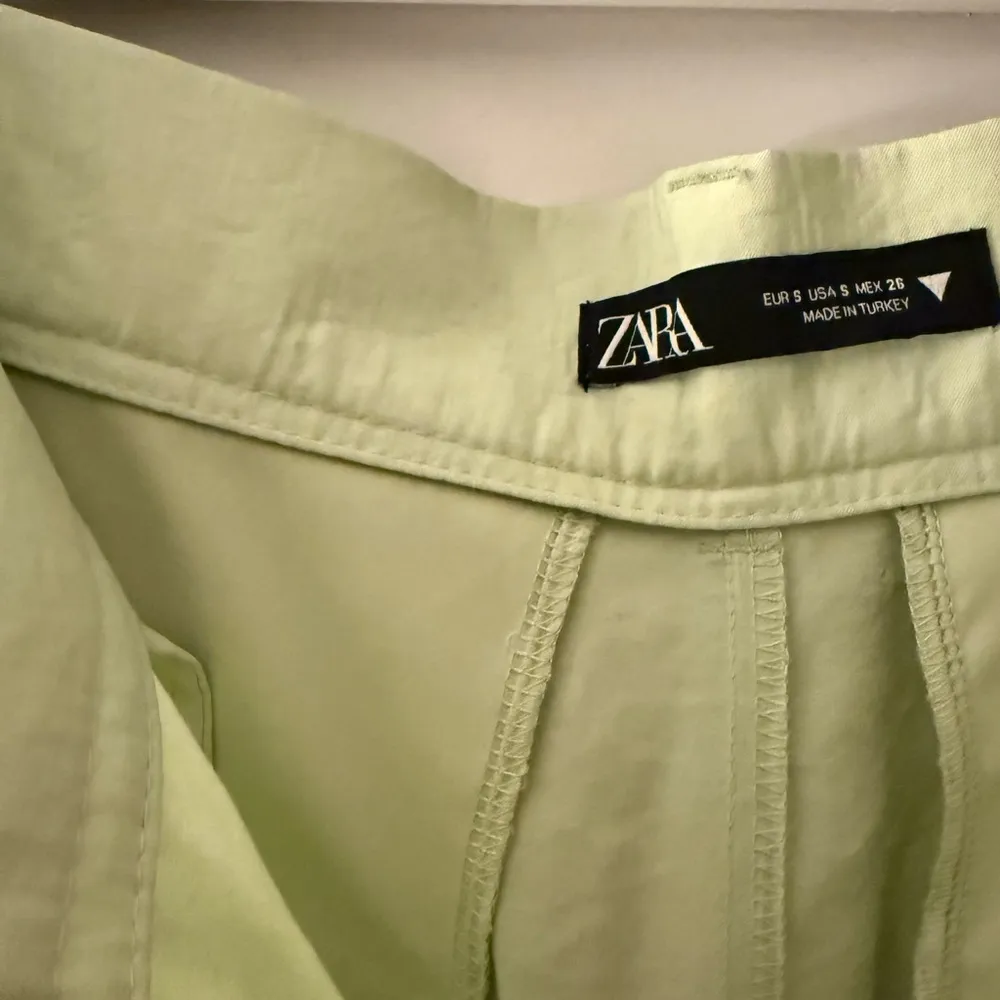Zara Pastel Green Trouser work pants - Image 4