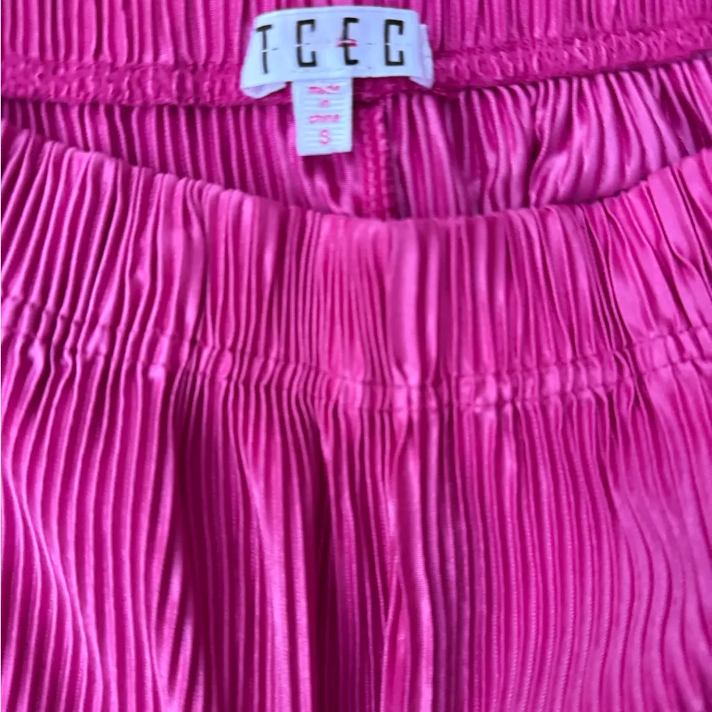 TCEC  Pink Pleated Pants - Image 9