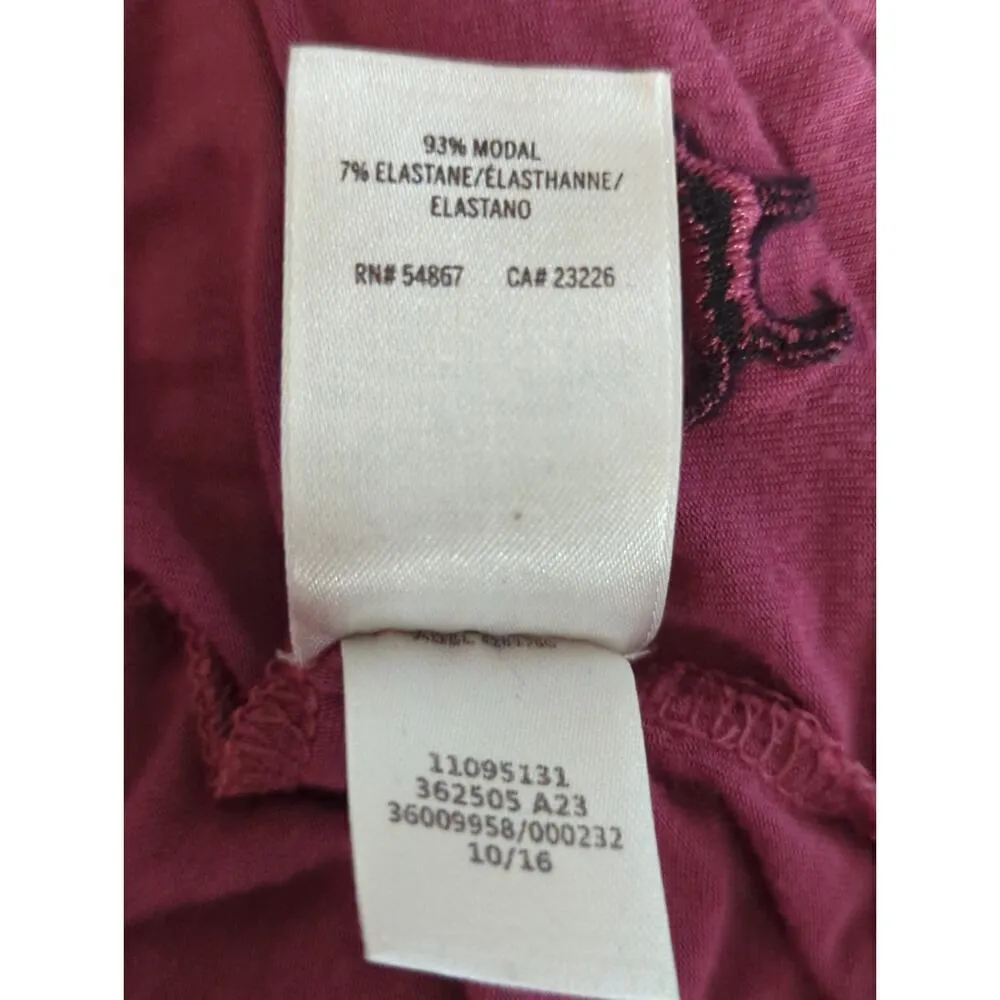 Pink Victoria’s Secret Lace up V-Neck Super Soft Modal Pullover Blouse Size‎ M - Image 7