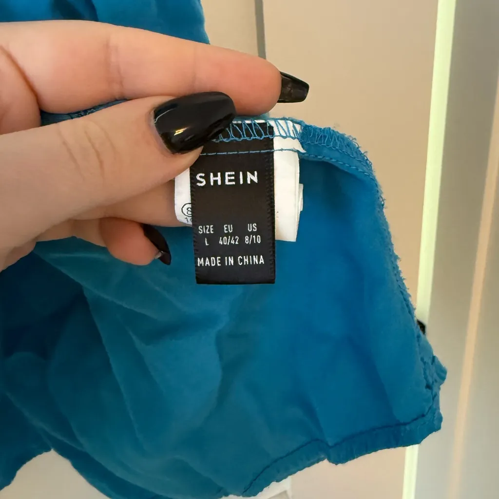 Large Shein Blue Midi Skirt - Image 2