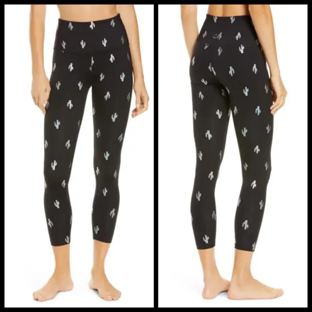 💕BEYOND YOGA💕 Cactus High Waisted Midi Legging Medium M NWT - Image 10