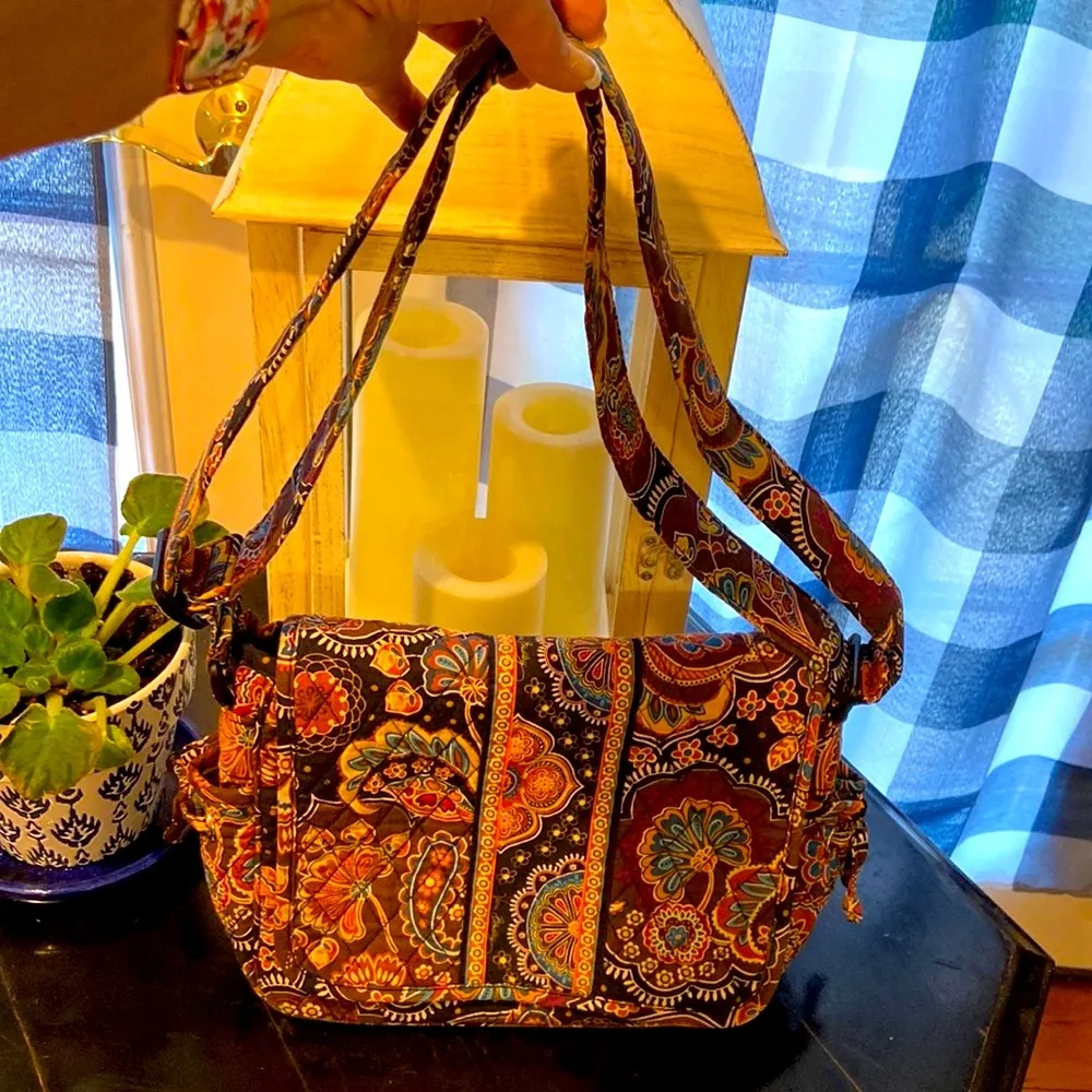 Vera Bradley purse Crossbody Fall Colors - Image 7