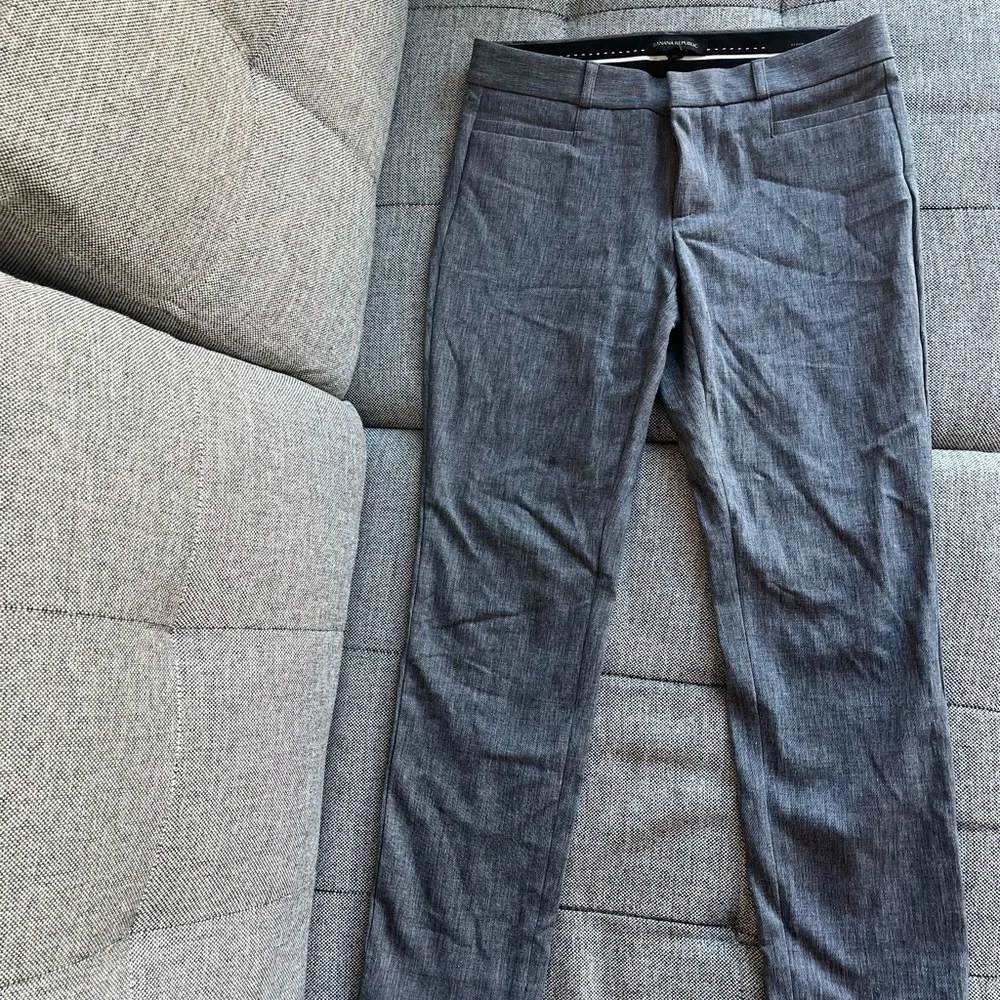 Banana Republic Gray Sloan tapered ankle pants - Image 4
