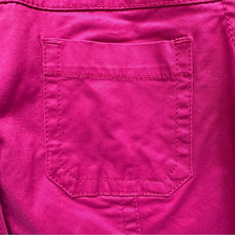 Chico’s Berry Magenta Short Sleeve Button Front Topper Jacket Size 1/Medium - Image 5