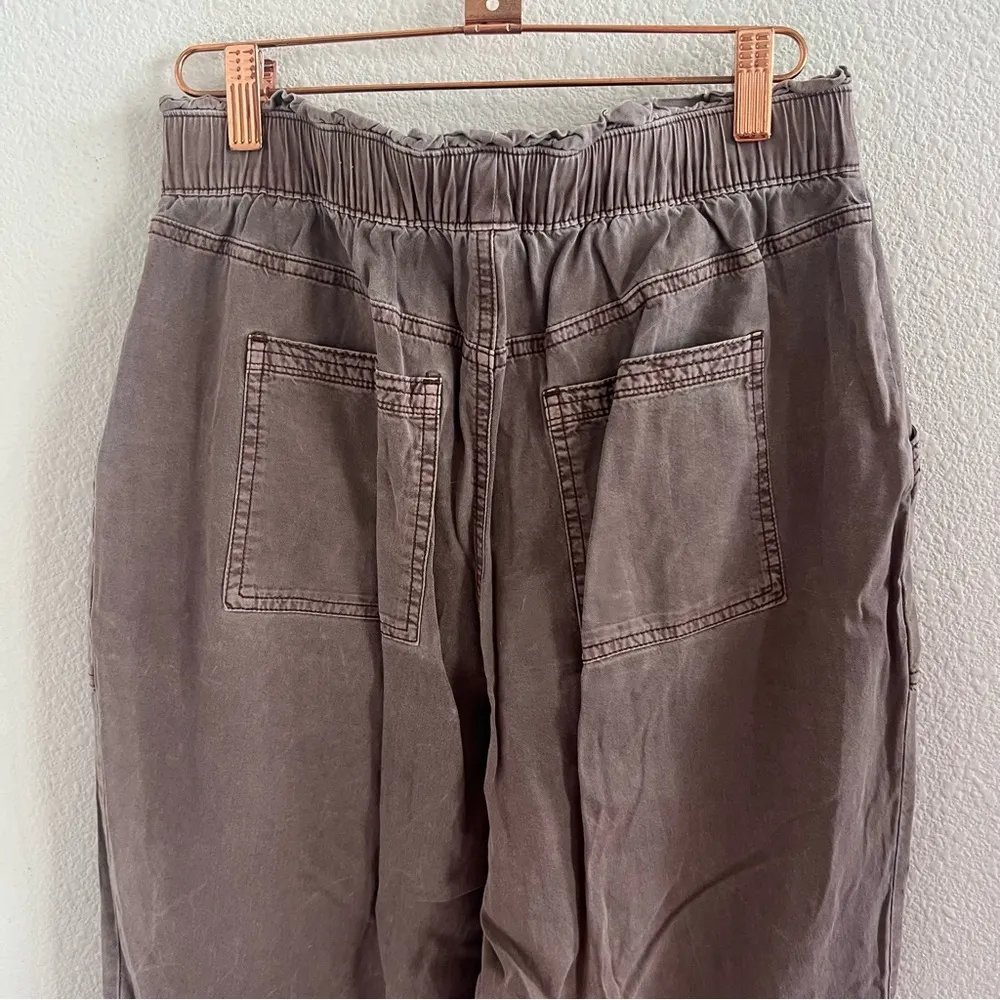 Old Navy HR Soft Utility "Paper Bag" Waist Elastic Waist Utility Pants Small - Image 5