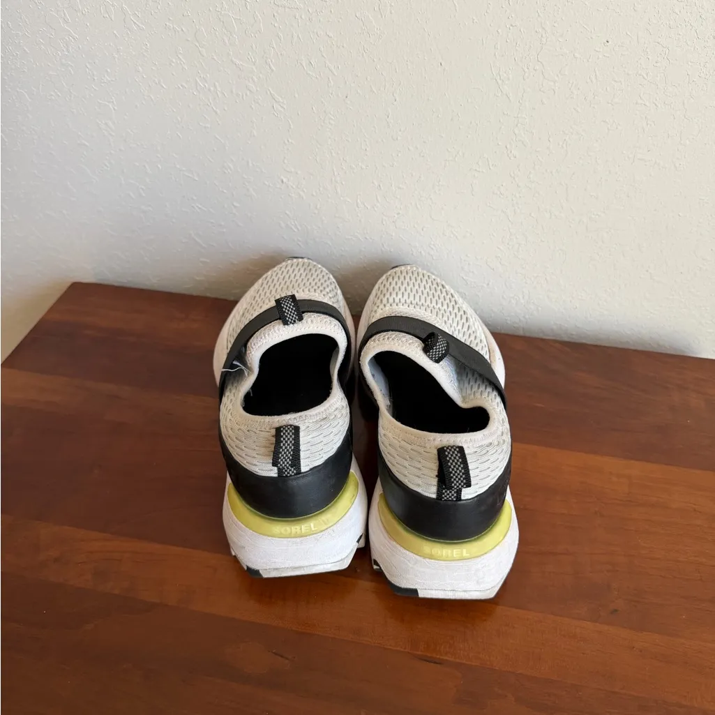 Sorel Kinetic Impact Strap Gray White Slip On  Sneakers Womens 6.5 Athletic Gorp - Image 3