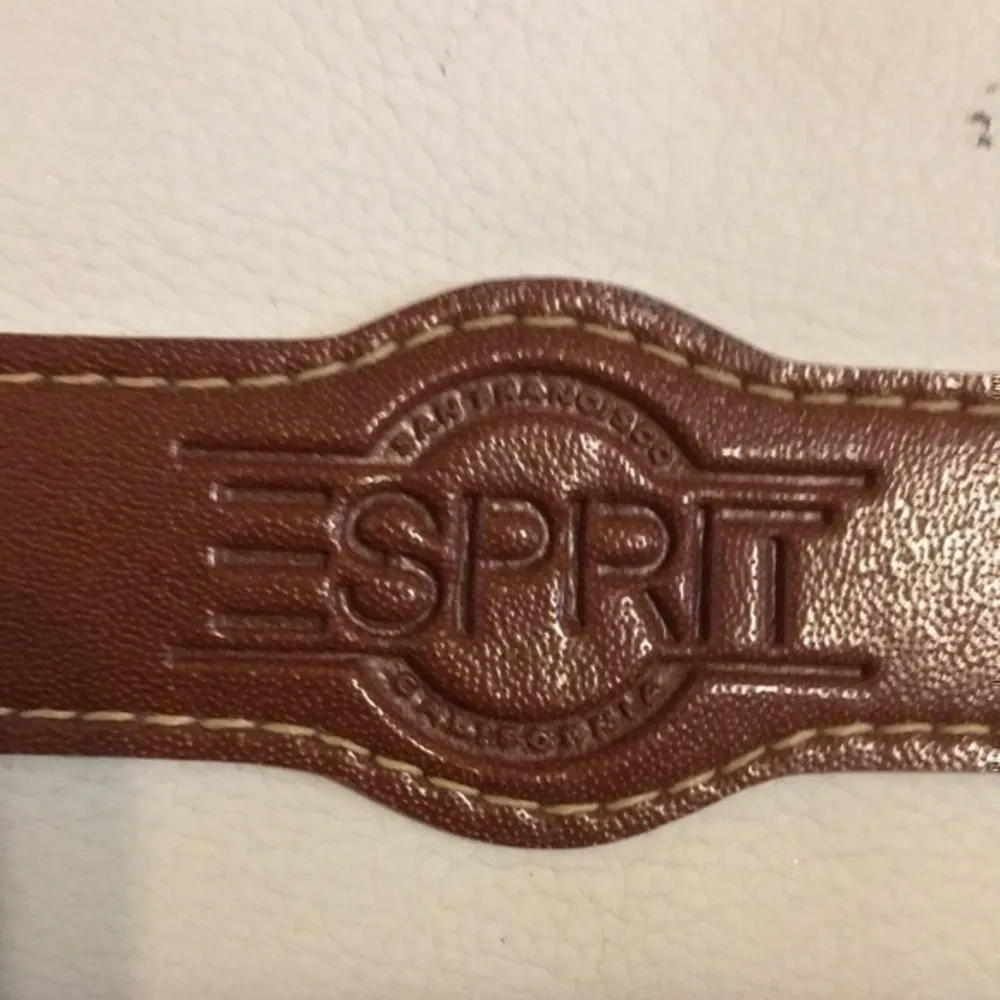 Vintage Esprit cream and brown crossbody purse - Image 12