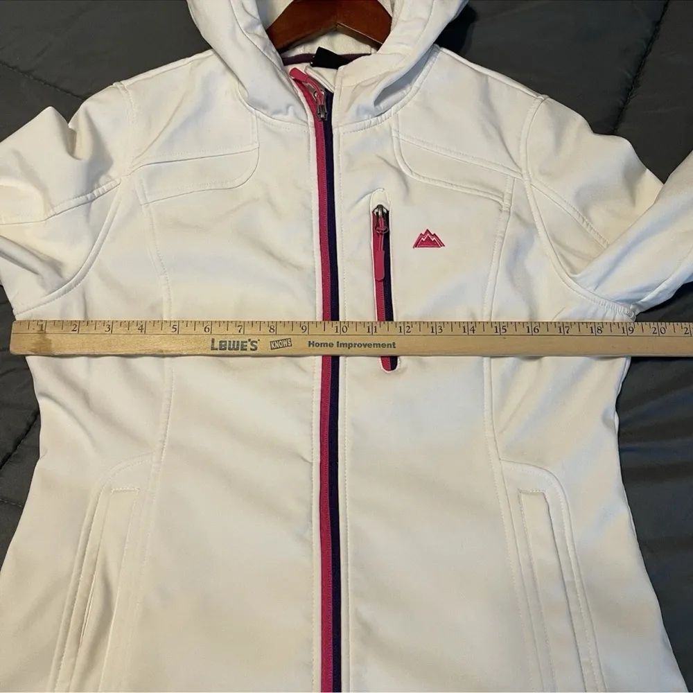 Snozu Performance Jacket Full Zip White Soft Ladies Size Medium*READ* - Image 5
