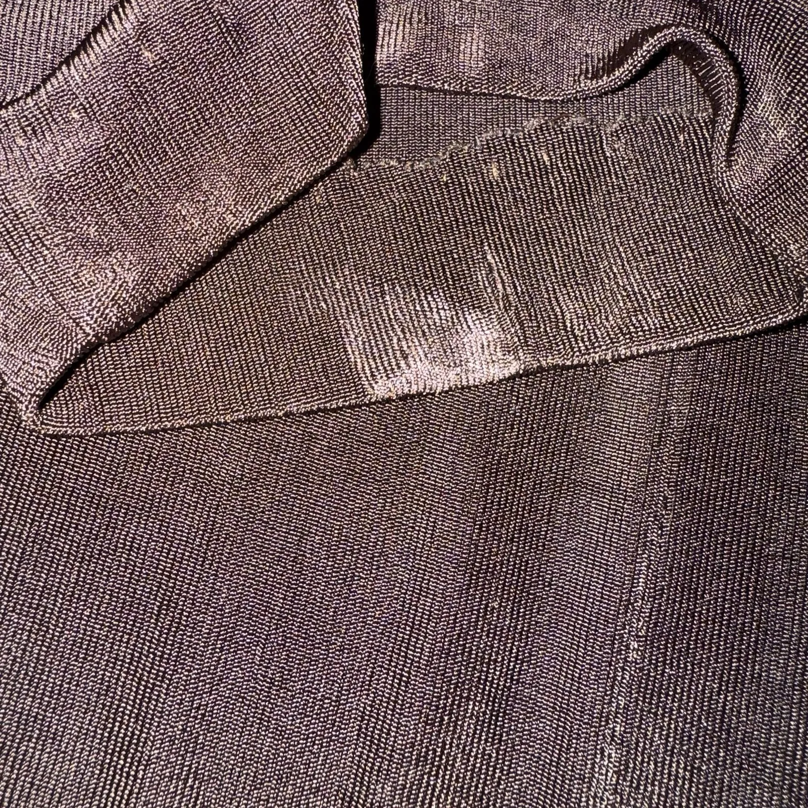 Chicos Travelers Brown Slinky Stretch Long Sleeve Tie Front Cardigan 2 Large - Image 8