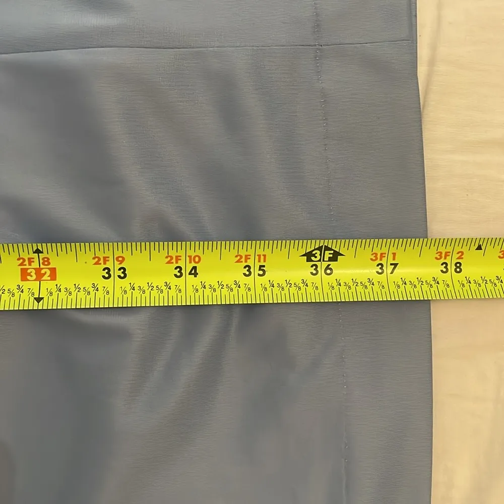 JCPenney Vintage 1960s Blue Nylon Robe House Coat Womens Size Medium - Image 7