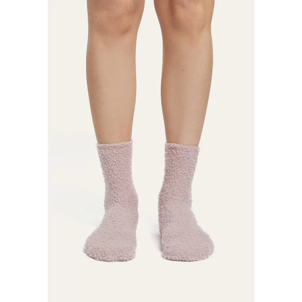 UNHIDE Set of 2 Rosy Pink Gray Softie Socks NEW NWT - Image 2