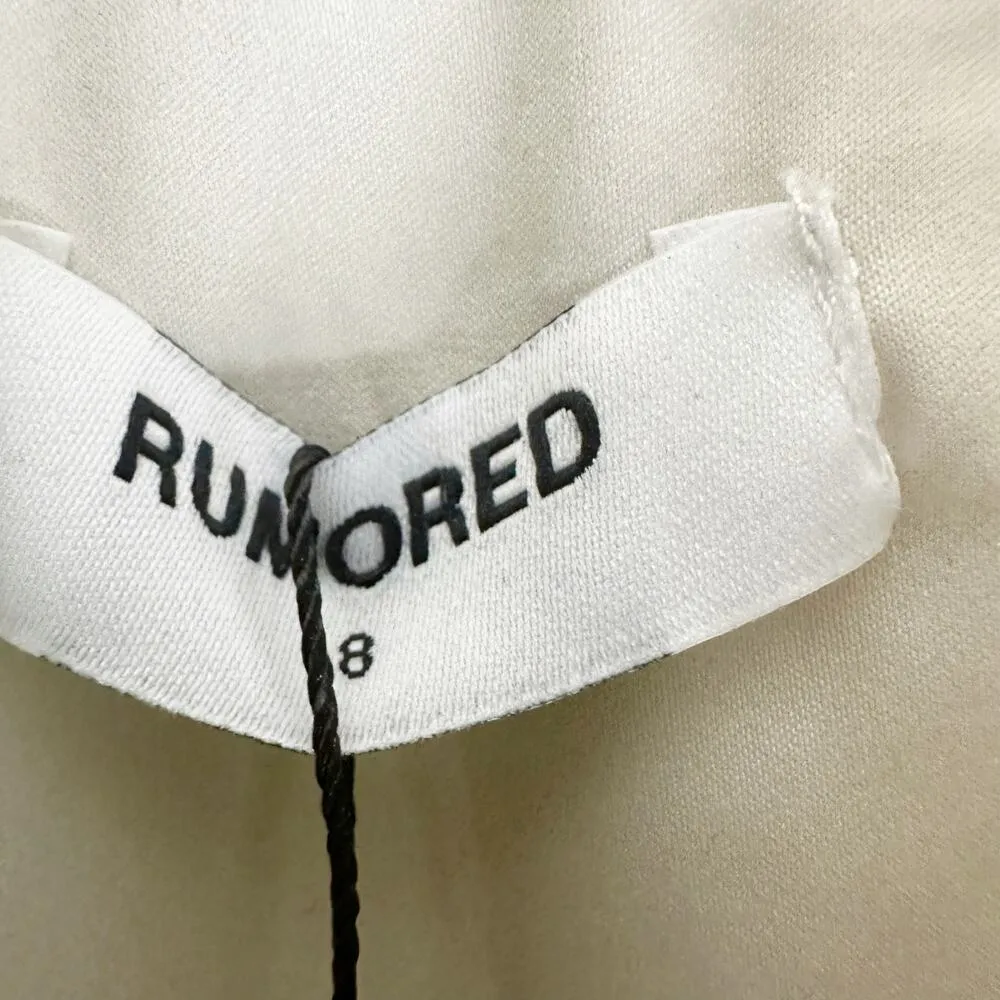 Rumored Notting Hill Tennis Tweed Mini Dress Size US 8 Green - Image 4