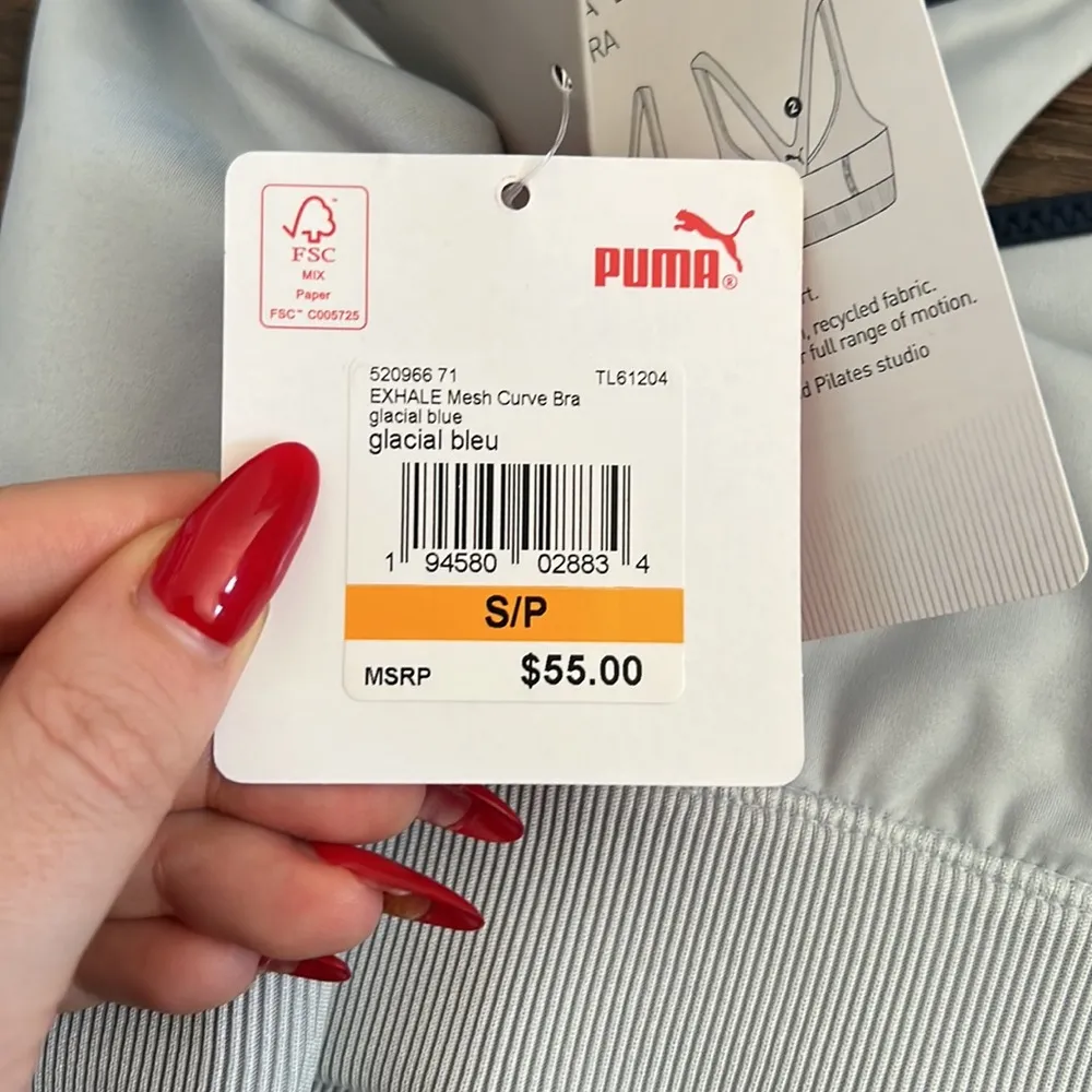 Exhale Mesh Curve Sports Bra - Image 5