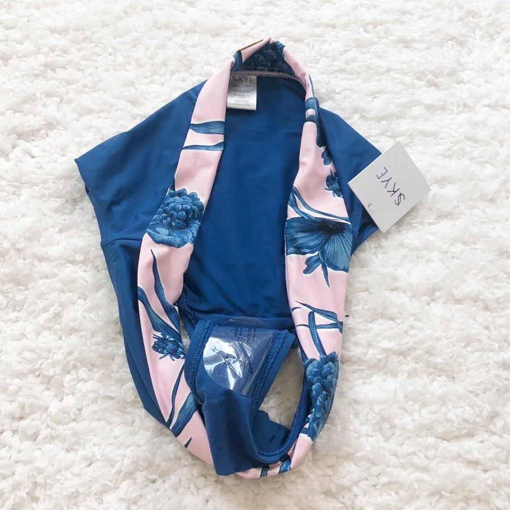 🆕 Skye Mid Waist Fold Over floral bikini bottoms - Image 4