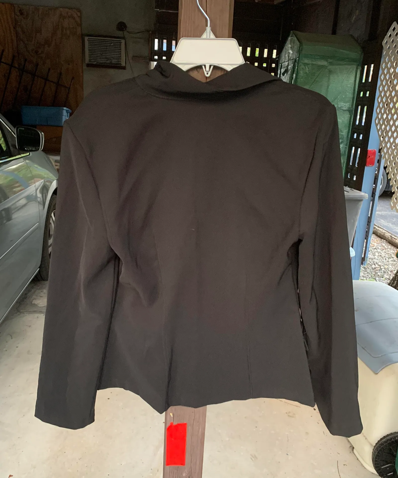 Button Up Collared Black Blazer S/M - Image 2