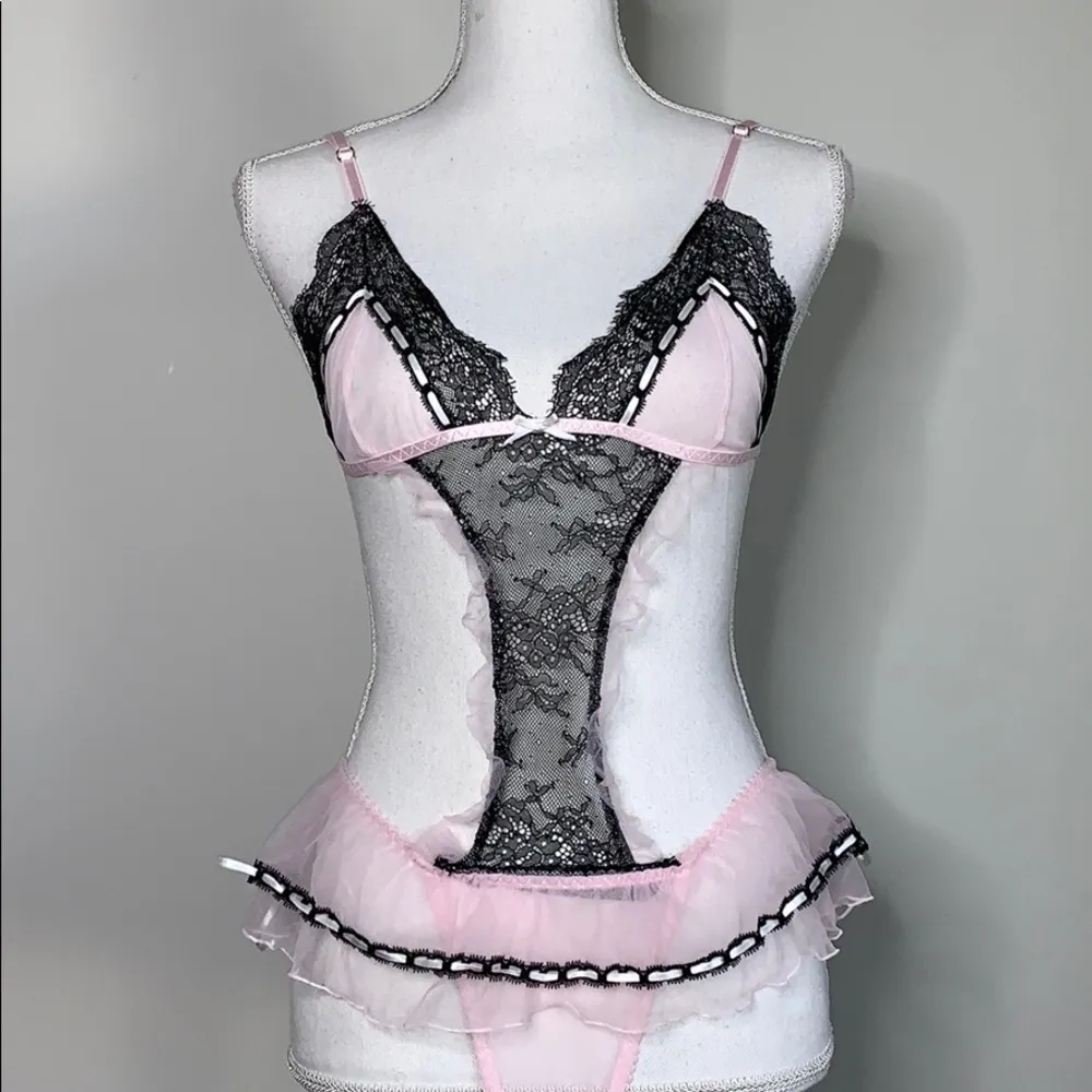 Rare Victoria’s Secret Ballerina Cutout Teddy - Image 4