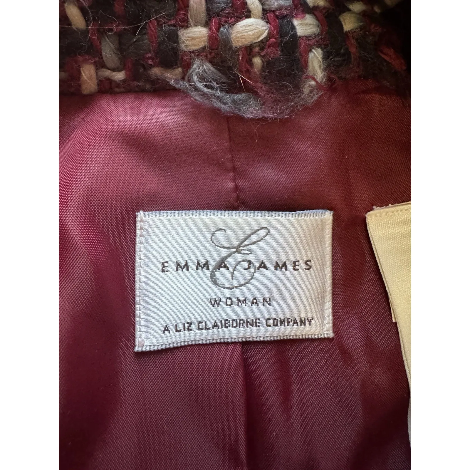 Emma James Liz Claiborne Women Size 18W Blazer Career Professional Office City - Image 3