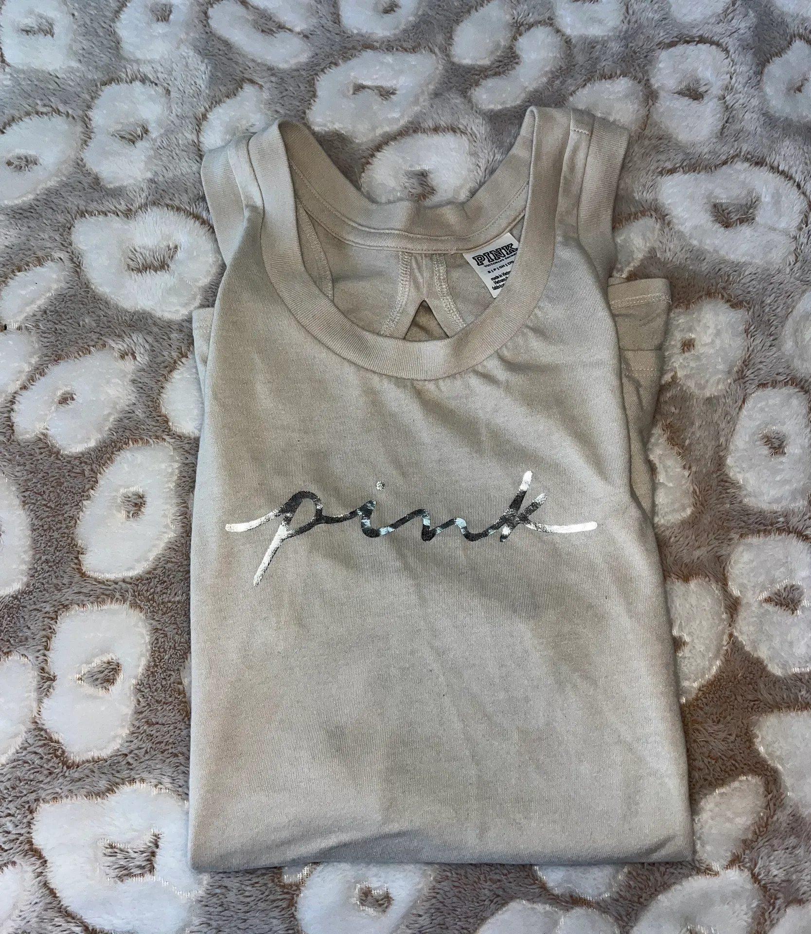 Pink Racer Back Tank - Image 2