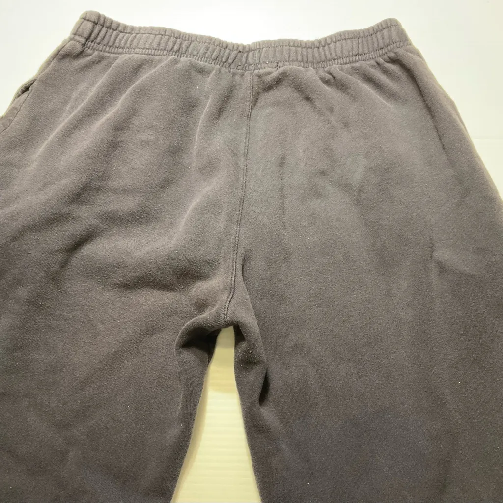 Brandy Melville Wide Leg Pull On Sweatpants in Navy Blue - Women’s One Size - Image 8