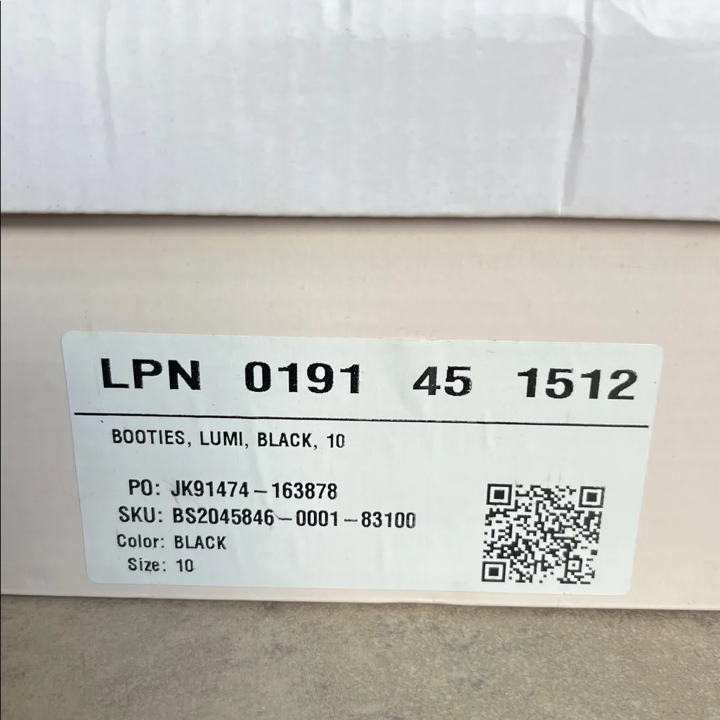 Just Fab Black Lumi Bootie - Image 5