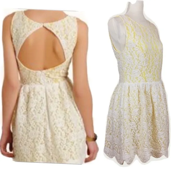 Ark & Co. Open Back Lace Dress Size M - Image 2