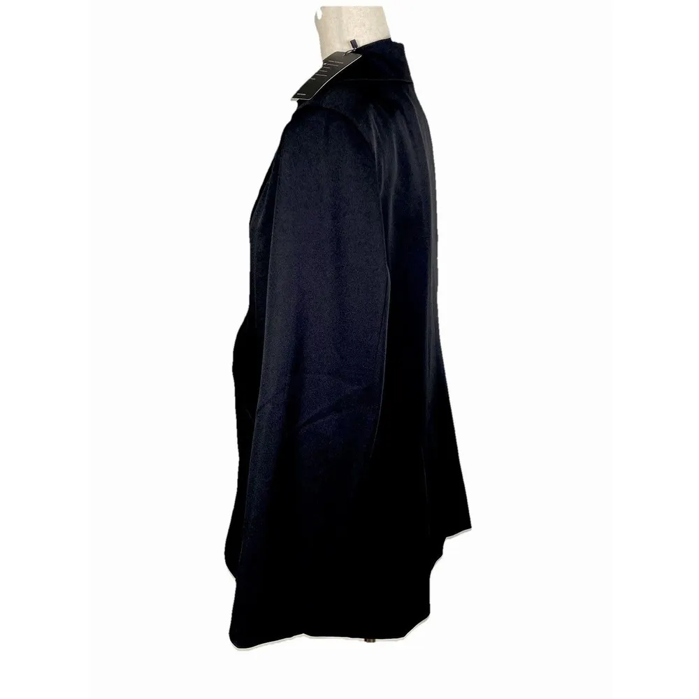 NWT Dazosue Open Front BLACK Career Blazer Slim Suit Jacket Pockets XL - Image 8