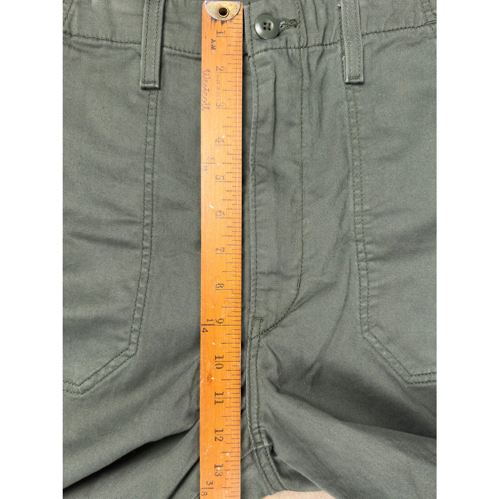Levi’s Surplus Straight Women’s Utility Pants 31 Olive Green‎ Green - Image 8