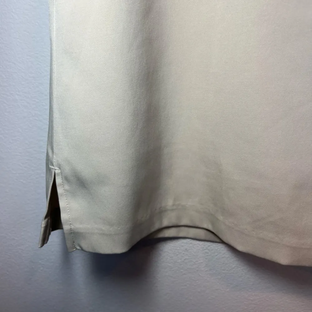 Lady Hagen Performance Skort Skirt Beige Lined Stretch Ribbon Pockets Women's 16 - Image 4