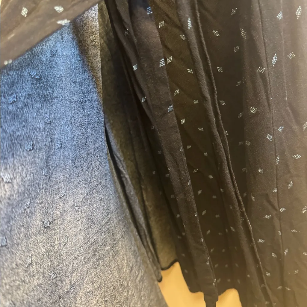 Black Sleeveless Wrap Dress - Image 7