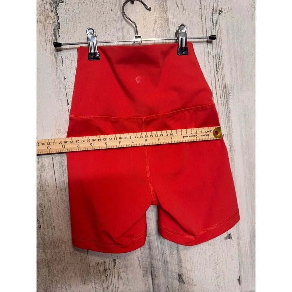 90 degree by reflex bike shorts size XS Red - Image 6