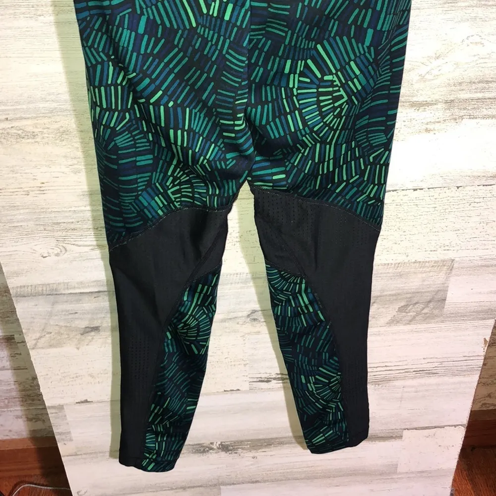 Nike pro leggings Nike Pro hypercool tidal cropped leggings XS green workout​​ - Image 6